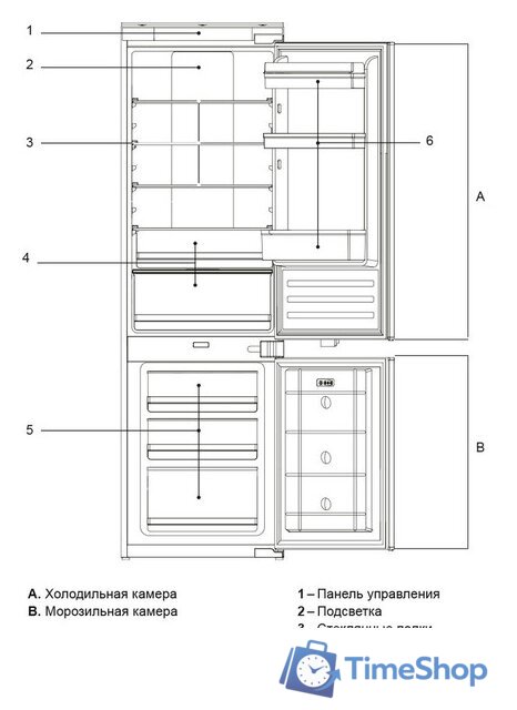 Холодильник LEX LBI177.2D - Изображение №3 — Интернет-магазин Time-Shop