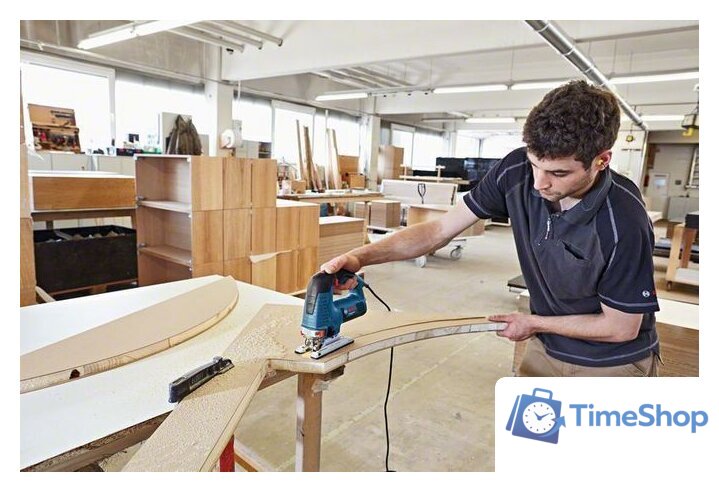 Электролобзик Bosch GST 160 BCE Professional (0601518000) - Изображение №4 — Интернет-магазин Time-Shop