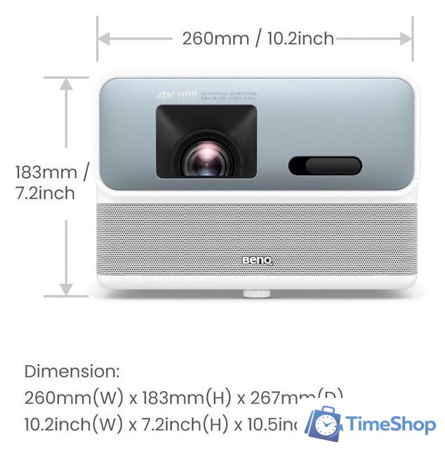 Проектор BenQ GP500 - Изображение №7 — Интернет-магазин Time-Shop