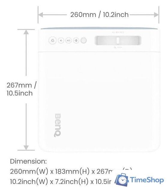 Проектор BenQ GP500 - Изображение №8 — Интернет-магазин Time-Shop