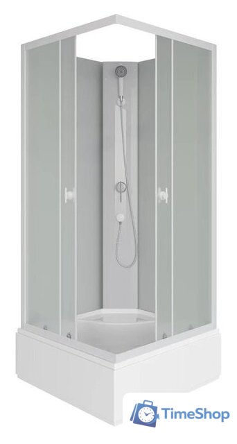 Душевая кабина Niagara Promo P80/26Q/MT/BK 80x80x195 - Изображение №1 — Интернет-магазин Time-Shop