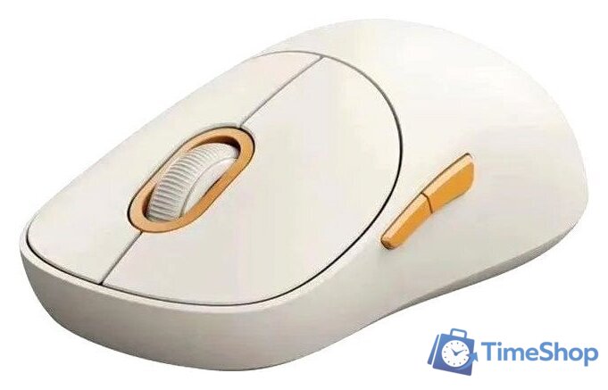 Мышь Xiaomi Wireless Mouse 3 XMWXSB03YM (бежевый, китайская версия) - Изображение №1 — Интернет-магазин Time-Shop