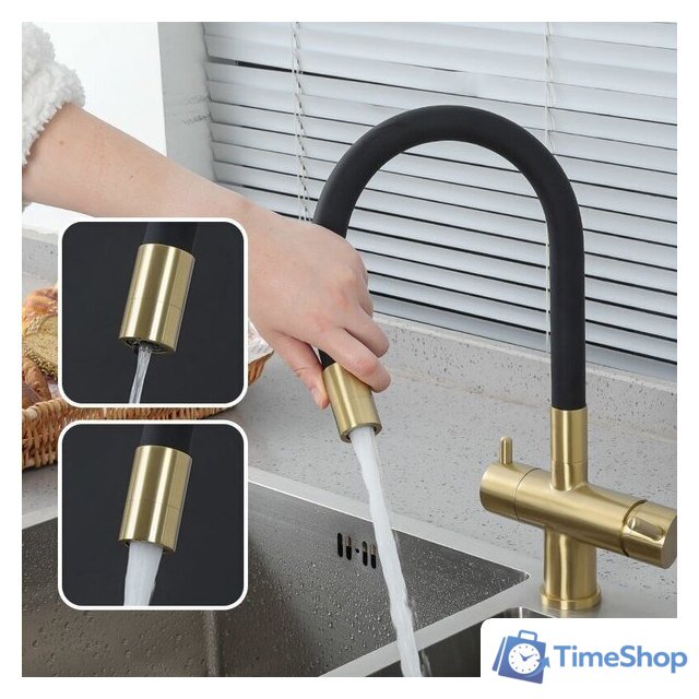 Смеситель Gappo G4398-33 - Изображение №2 — Интернет-магазин Time-Shop