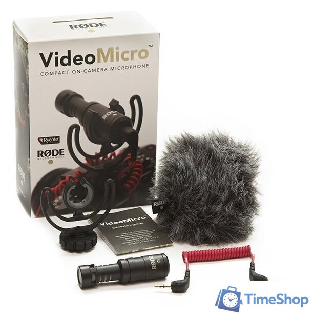 Проводной микрофон RODE VideoMicro - Изображение №4 — Интернет-магазин Time-Shop