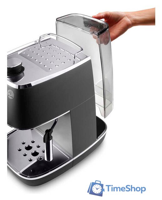 Рожковая кофеварка DeLonghi ECI 341.BK - Изображение №3 — Интернет-магазин Time-Shop