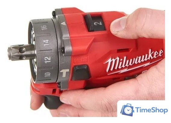 Ударная дрель-шуруповерт Milwaukee M12 FPDXKIT-202X 4933464138 (с 2-мя АКБ, кейс) - Изображение №4 — Интернет-магазин Time-Shop