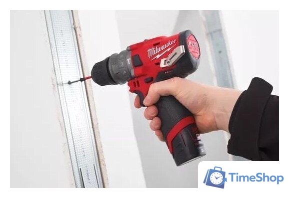 Ударная дрель-шуруповерт Milwaukee M12 FPDXKIT-202X 4933464138 (с 2-мя АКБ, кейс) - Изображение №9 — Интернет-магазин Time-Shop