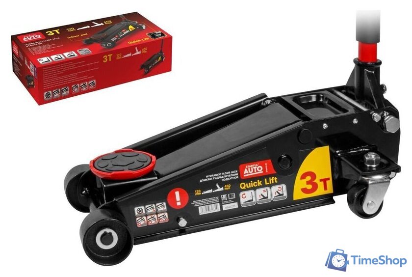 Подкатной домкрат Startul Auto ST8013-05 3т - Изображение №1 — Интернет-магазин Time-Shop