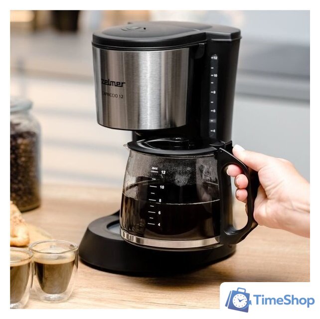 Капельная кофеварка Zelmer ZCM1200 - Изображение №7 — Интернет-магазин Time-Shop