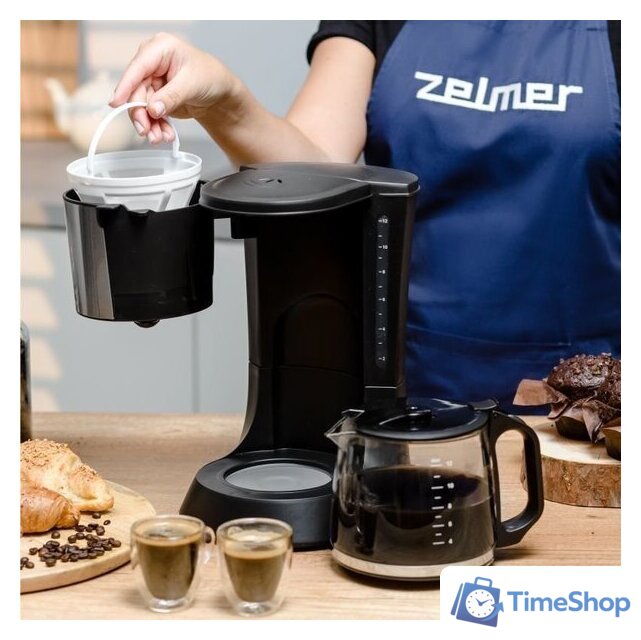 Капельная кофеварка Zelmer ZCM1200 - Изображение №8 — Интернет-магазин Time-Shop