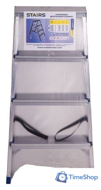 Лестница-стремянка Stairs AS204 (4 ступени) - Изображение №2 — Интернет-магазин Time-Shop