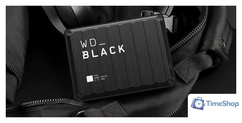 Внешний накопитель WD Black P10 Game Drive 2TB WDBA2W0020BBK - Изображение №8 — Интернет-магазин Time-Shop