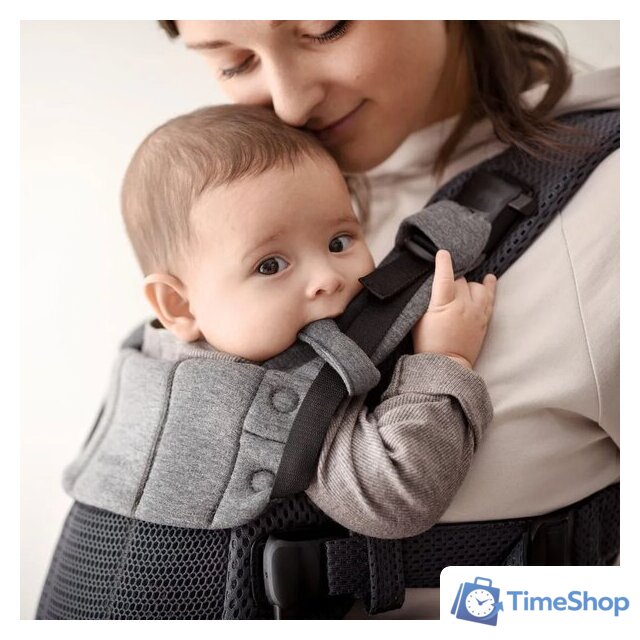 Рюкзак-переноска BabyBjorn Harmony mesh 0880.13 - Изображение №8 — Интернет-магазин Time-Shop