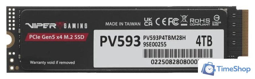SSD Patriot Viper VP593 4TB PV593P4TBM28H - Изображение №1 — Интернет-магазин Time-Shop