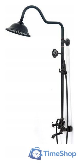 Душевая система  Rea Retro REA-P2366 (черный) - Изображение №2 — Интернет-магазин Time-Shop