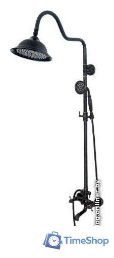 Душевая система  Rea Retro REA-P2366 (черный) - Изображение №1 — Интернет-магазин Time-Shop