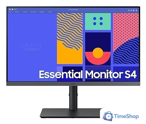Монитор Samsung Essential S4 LS24C430GAUXEN - Изображение №1 — Интернет-магазин Time-Shop