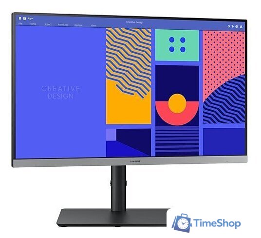 Монитор Samsung Essential S4 LS24C430GAUXEN - Изображение №3 — Интернет-магазин Time-Shop