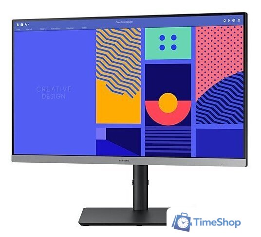 Монитор Samsung Essential S4 LS24C430GAUXEN - Изображение №2 — Интернет-магазин Time-Shop