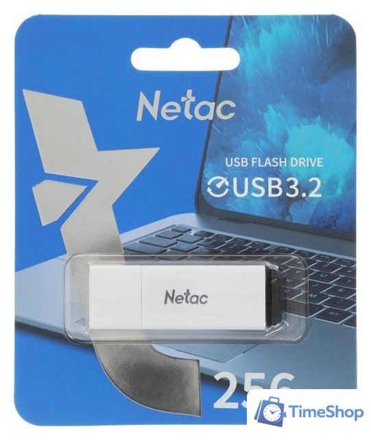 USB Flash Netac U185 USB3.2 256GB NT03U185N-256G-32WH - Изображение №5 — Интернет-магазин Time-Shop