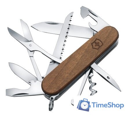 Мультитул Victorinox Huntsman Wood (коричневый) - Изображение №1 — Интернет-магазин Time-Shop