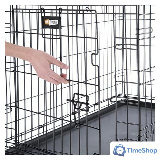 Клетка Ferplast Dog-Inn 60 73192017 - Изображение №3 — Интернет-магазин Time-Shop