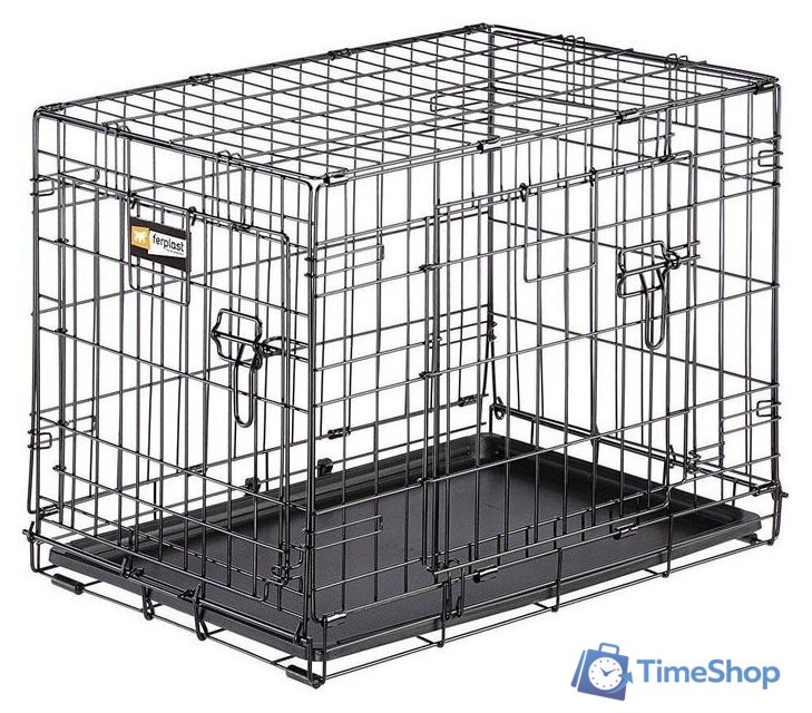 Клетка Ferplast Dog-Inn 60 73192017 - Изображение №1 — Интернет-магазин Time-Shop