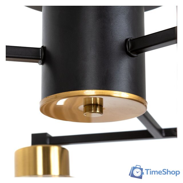 Люстра средней высоты Arte Lamp Leo A7027PL-8BK - Изображение №5 — Интернет-магазин Time-Shop