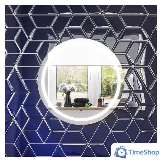  AM.PM Круглое зеркало с контурной LED-подсветкой M85AMOX0651WG - Изображение №1 — Интернет-магазин Time-Shop