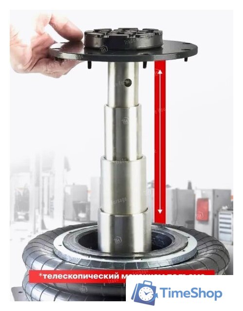 Подкатной домкрат RockForce RF-TRA1812 (59732) - Изображение №9 — Интернет-магазин Time-Shop