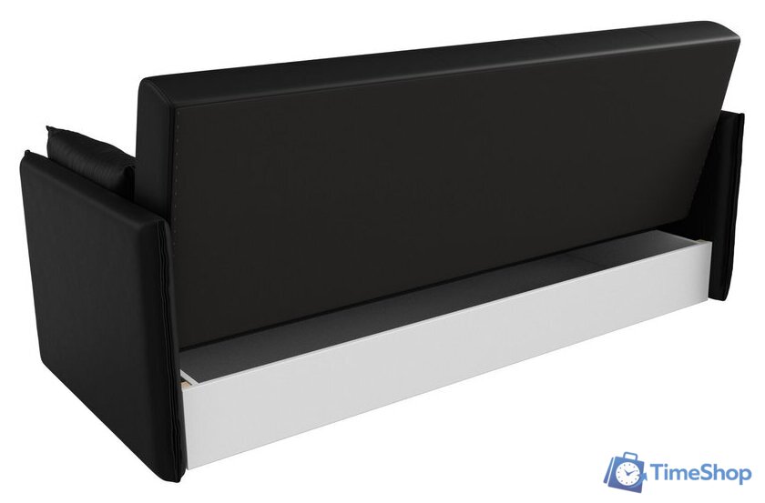 Диван Лига диванов Лига-018 117889 (экокожа черный) - Изображение №8 — Интернет-магазин Time-Shop