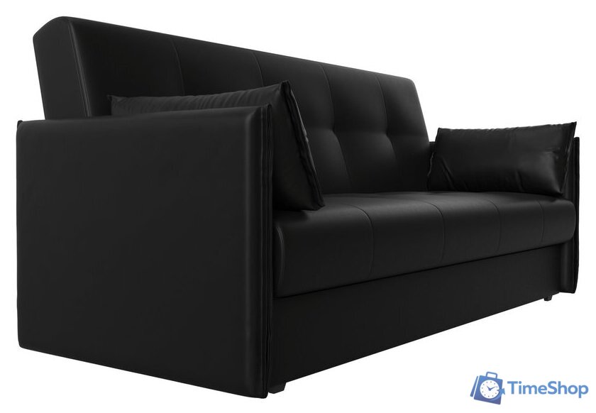 Диван Лига диванов Лига-018 117889 (экокожа черный) - Изображение №4 — Интернет-магазин Time-Shop