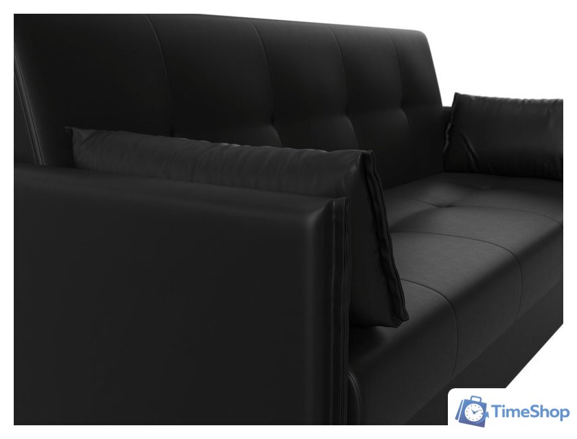 Диван Лига диванов Лига-018 117889 (экокожа черный) - Изображение №5 — Интернет-магазин Time-Shop