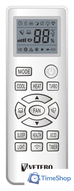 Кондиционер Vetero Sky Inverter V-S09SAC - Изображение №8 — Интернет-магазин Time-Shop