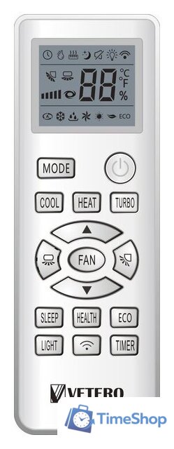 Кондиционер Vetero Sky Inverter V-S09SAC - Изображение №3 — Интернет-магазин Time-Shop