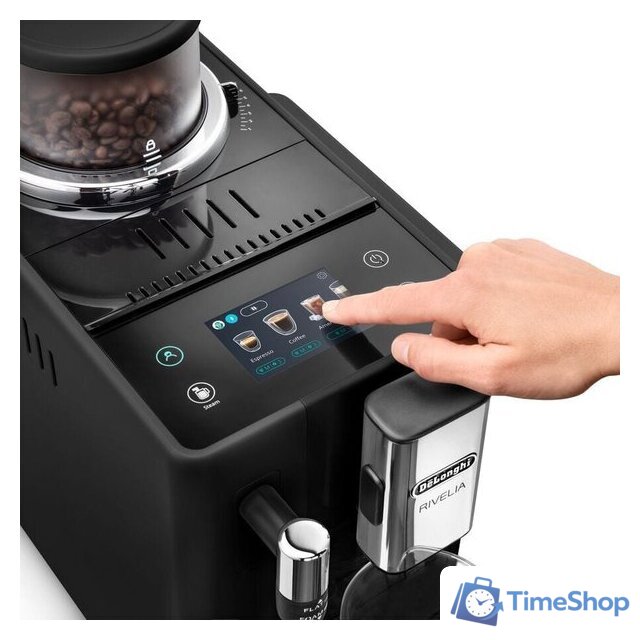 Кофемашина DeLonghi Rivelia EXAM440.35.B - Изображение №2 — Интернет-магазин Time-Shop