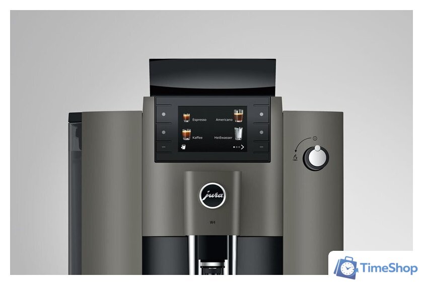 Кофемашина JURA W4 Dark Inox EA 15542 (темная сталь) - Изображение №6 — Интернет-магазин Time-Shop