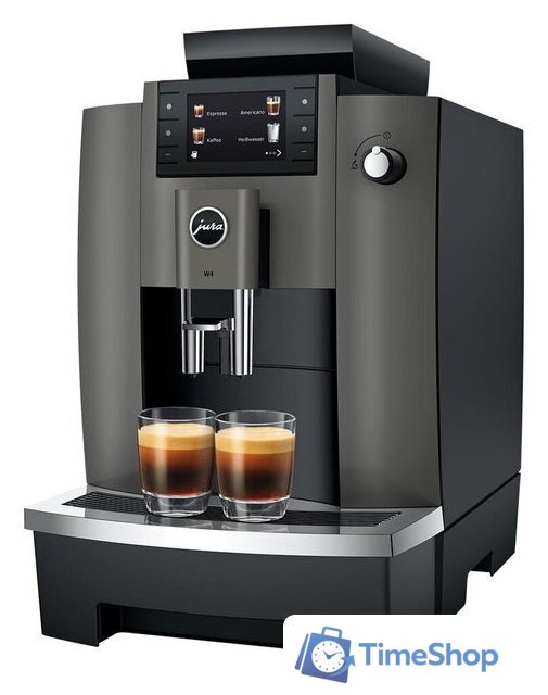 Кофемашина JURA W4 Dark Inox EA 15542 (темная сталь) - Изображение №1 — Интернет-магазин Time-Shop