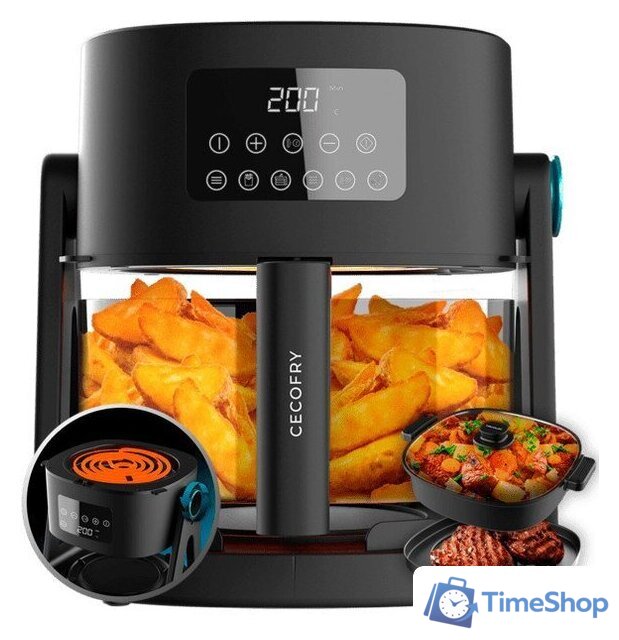 Аэрогриль (аэрофритюрница) Cecotec Cecofry Flip&Grill 4500 04952 - Изображение №1 — Интернет-магазин Time-Shop