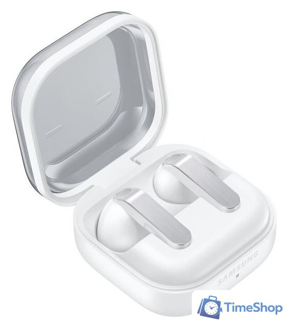 Наушники Samsung Galaxy Buds 4 (белый) - Изображение №2 — Интернет-магазин Time-Shop