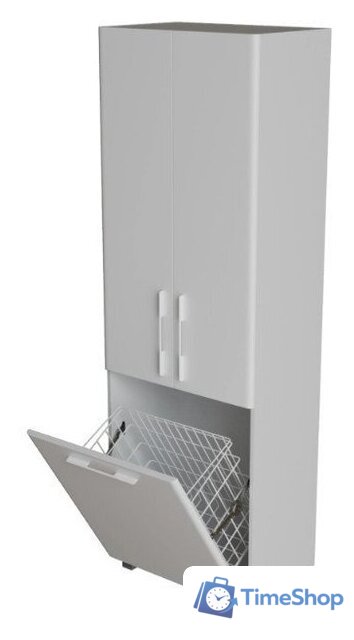  Mixline Шкаф-пенал Спутник 60 553951 (белый) - Изображение №2 — Интернет-магазин Time-Shop