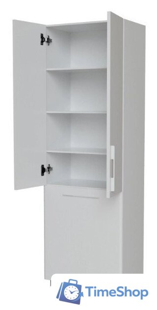  Mixline Шкаф-пенал Спутник 60 553951 (белый) - Изображение №3 — Интернет-магазин Time-Shop