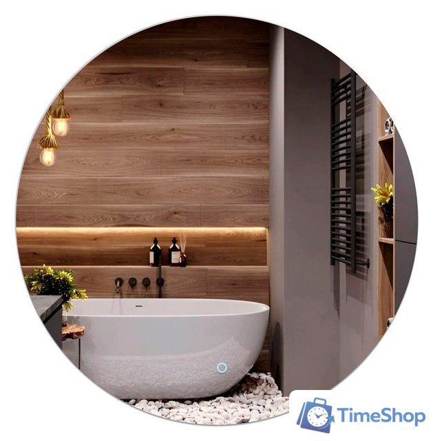 Зеркало EMZE 100 LED.100.100.4К (с подсветкой) - Изображение №1 — Интернет-магазин Time-Shop