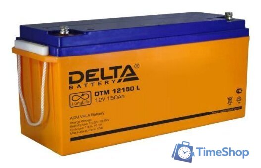 Аккумулятор для ИБП Delta DTM 12150 L (12В/150 А·ч) - Изображение №1 — Интернет-магазин Time-Shop