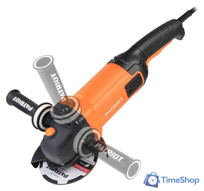 Угловая шлифмашина Patriot AG 190 110301180 - Изображение №4 — Интернет-магазин Time-Shop