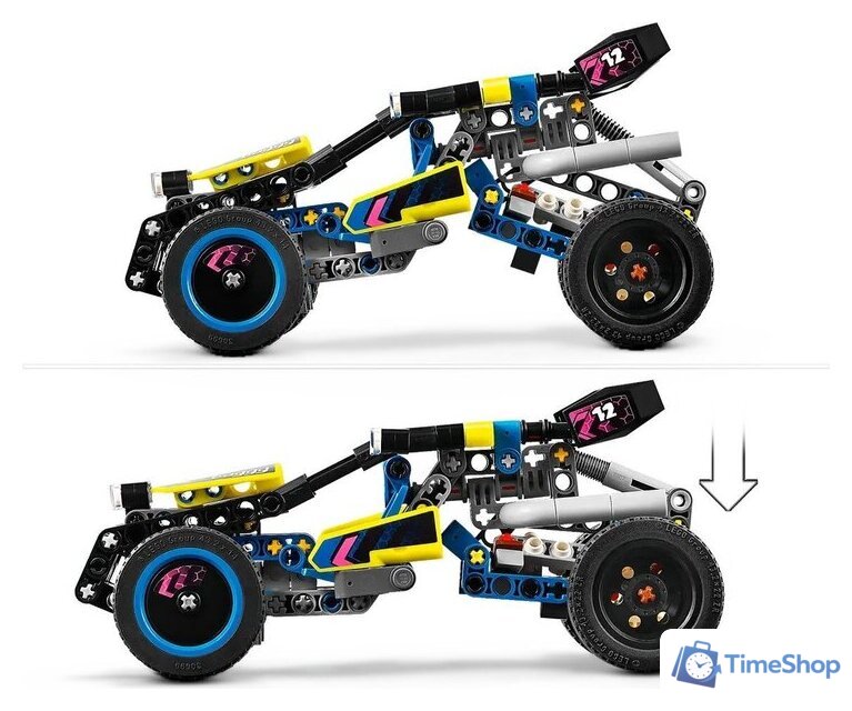 Конструктор LEGO Technic 42164 Внедорожный гоночный багги - Изображение №8 — Интернет-магазин Time-Shop