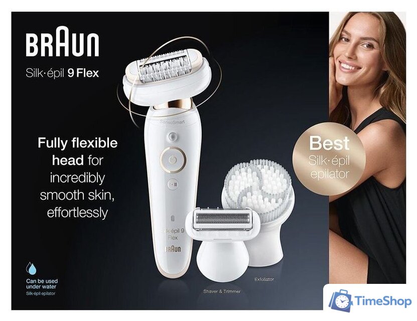 Эпилятор Braun Silk-epil 9 Flex SES 9030 - Изображение №5 — Интернет-магазин Time-Shop