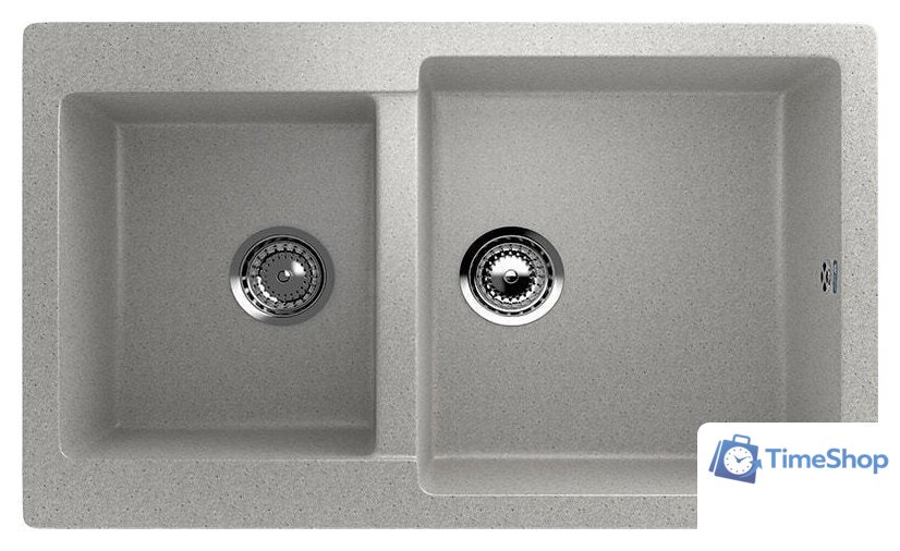 Кухонная мойка Ulgran U-505 (серый) - Изображение №1 — Интернет-магазин Time-Shop