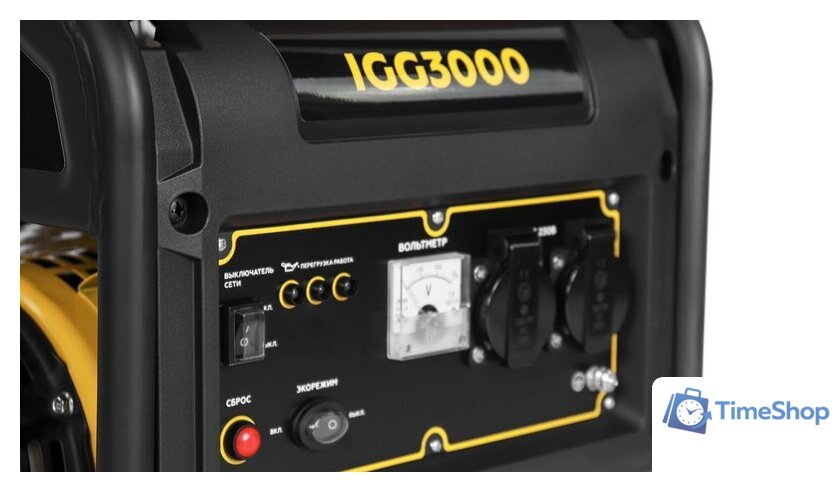 Бензиновый генератор Champion IGG3000 - Изображение №3 — Интернет-магазин Time-Shop