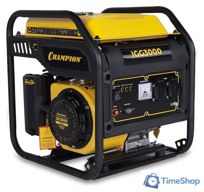 Бензиновый генератор Champion IGG3000 - Изображение №2 — Интернет-магазин Time-Shop